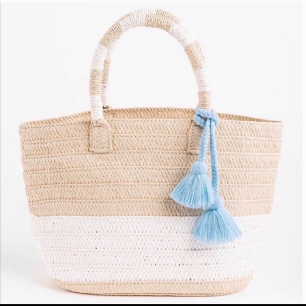 Altru Goods Ethical Straw Tote Handbag